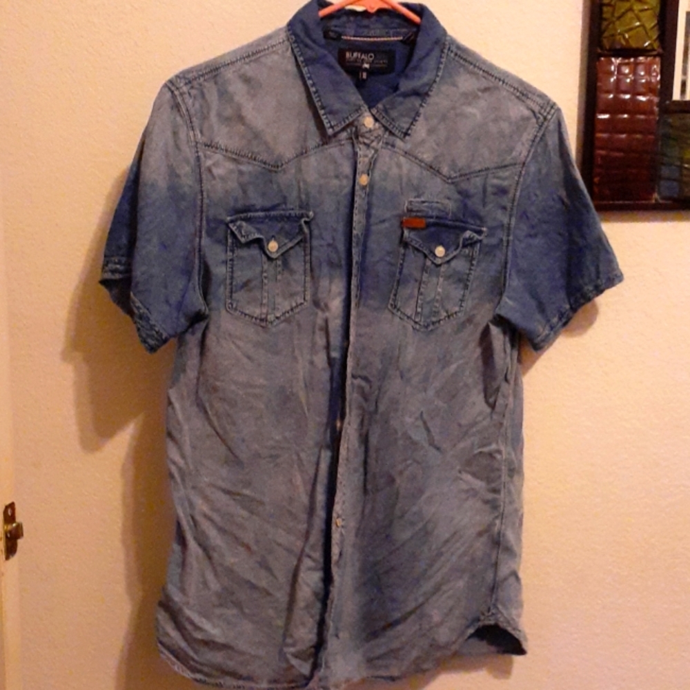 Blue jean shirt